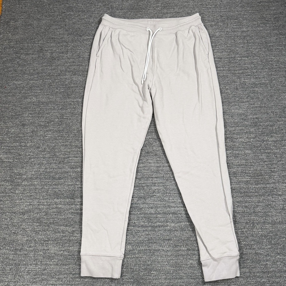 Canada Goose Huron Sweat Pants Men XL Joggers Moonstone Gray Drawstring Portugal